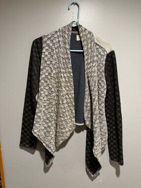 Saturday Sunday Knit Open Front Cardigan Medium
